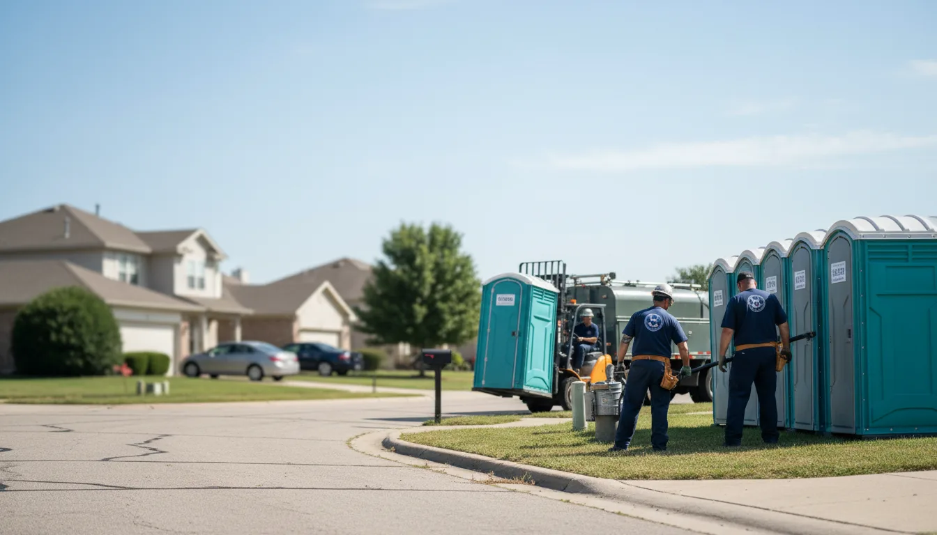 Porta Potty Rental in Calvert, TX near me